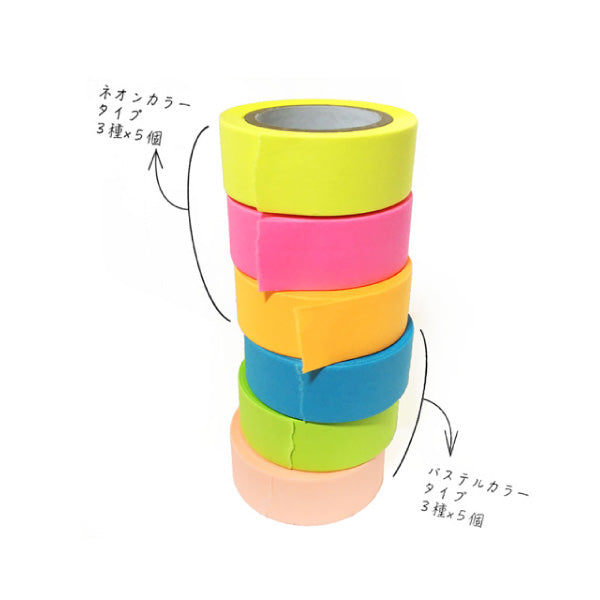 Colored Roll Sticky Notes Width 15mm x Length 5M