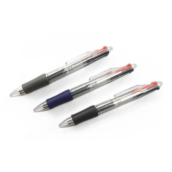 4-core, 3-color oil-based ballpoint pen, 3P