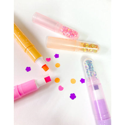 Stamp highlighter pen, 3 pieces