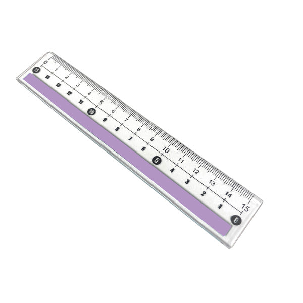 Non-slip ruler 15cm