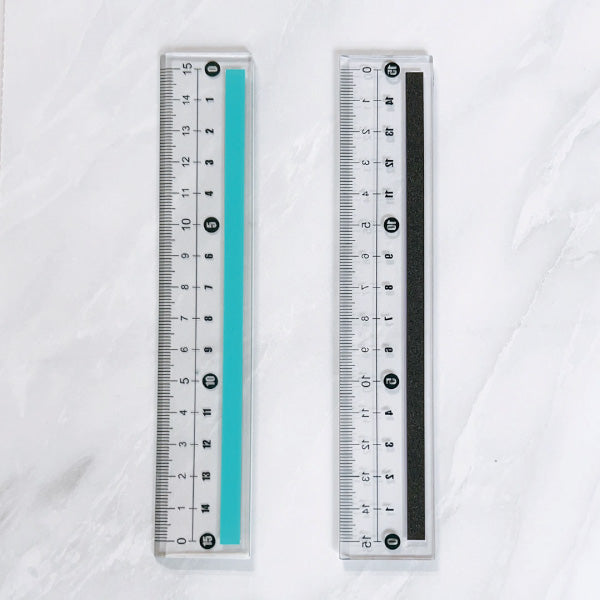 Non-slip ruler 15cm