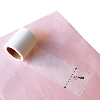 White masking tape, width 50mm x length 8m