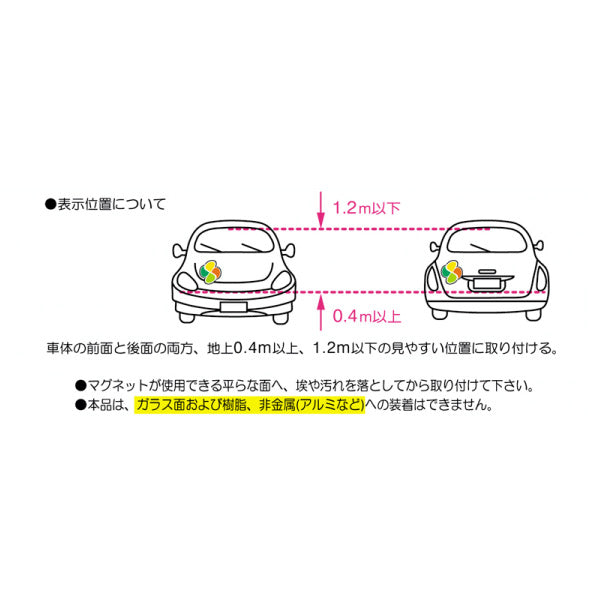 マグネットタイプ・高齢者マーク