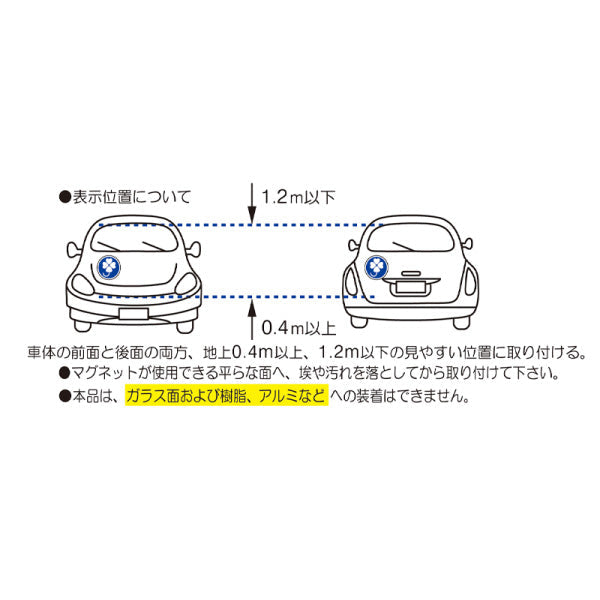 マグネットタイプ・身体障害者マーク