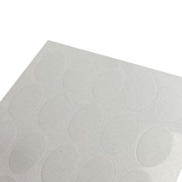 Semi-transparent point sticker oval 200 pieces