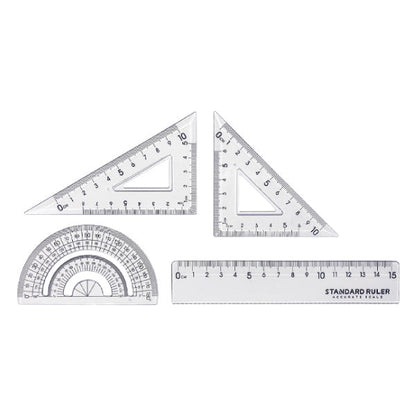 Cased ruler set