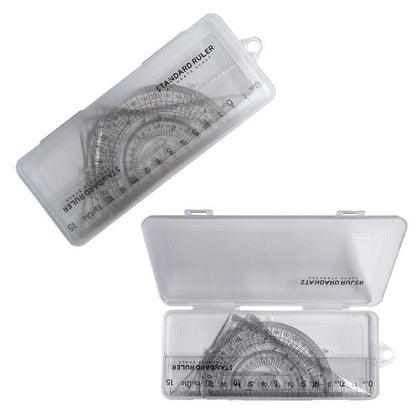 Cased ruler set