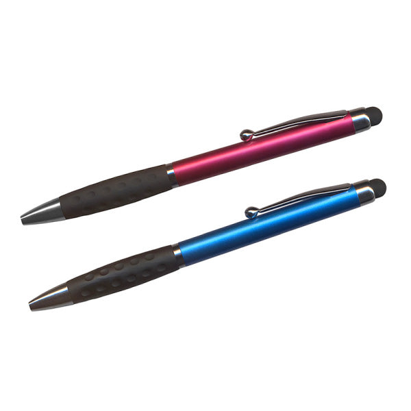 0.5mm black oil-based ballpoint pen with touch pen