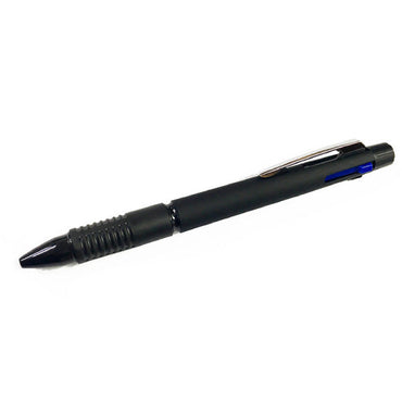 Matte black mechanical pencil &amp; oil-based ballpoint pen