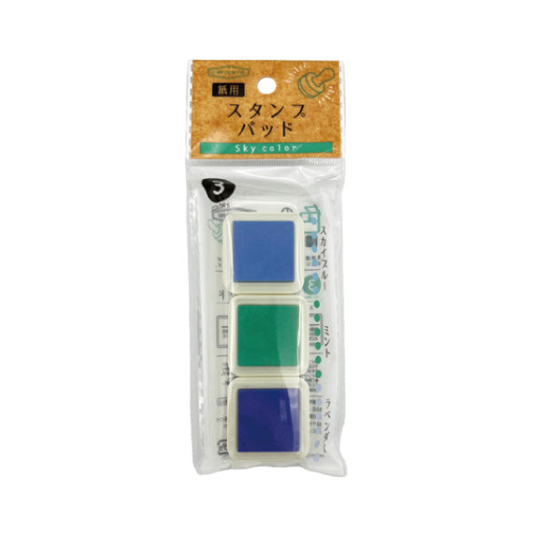 3 Color Stamp Pad / Sky Color