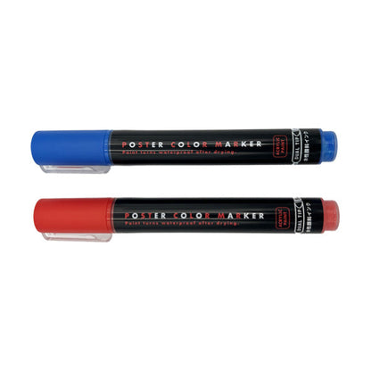 Poster Color Marker  / Red & Blue