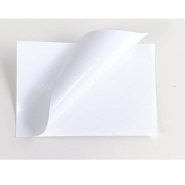 Glossy sticker paper, A4 size, pack of 5