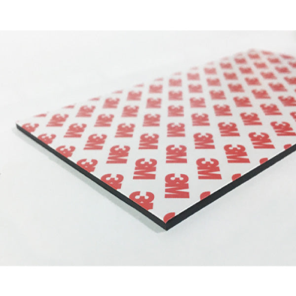 Adhesive magnetic plate