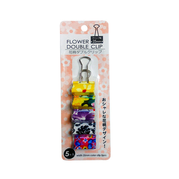 Flower Double Clip / 5P